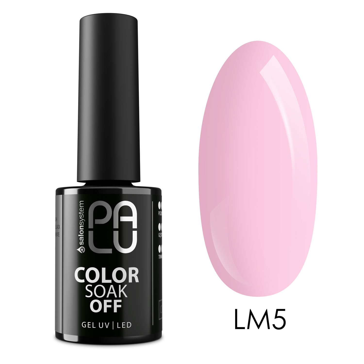 Ημιμόνιμο βερνίκι νυχιών Palu Lima  LM5 11ml